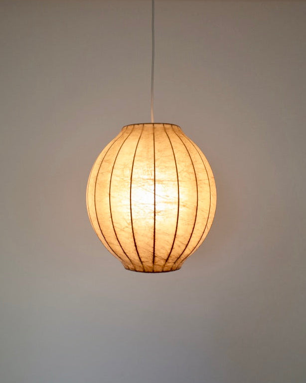 Vintage Italy cocoon oval shade 1960s