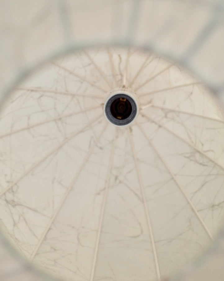 Goldkant Leuchten Germany - Friedel Wauer Cocoon lamp 1970s Ø40cm ②