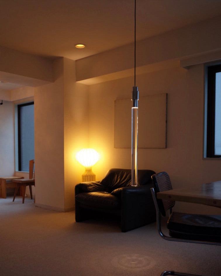 Angelo Mangiarotti - Conductor of Light - Metal, chrome, acrylic