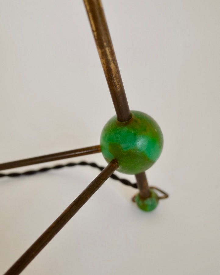Otto Kolb Tripod Table Lamp Germany 1950s