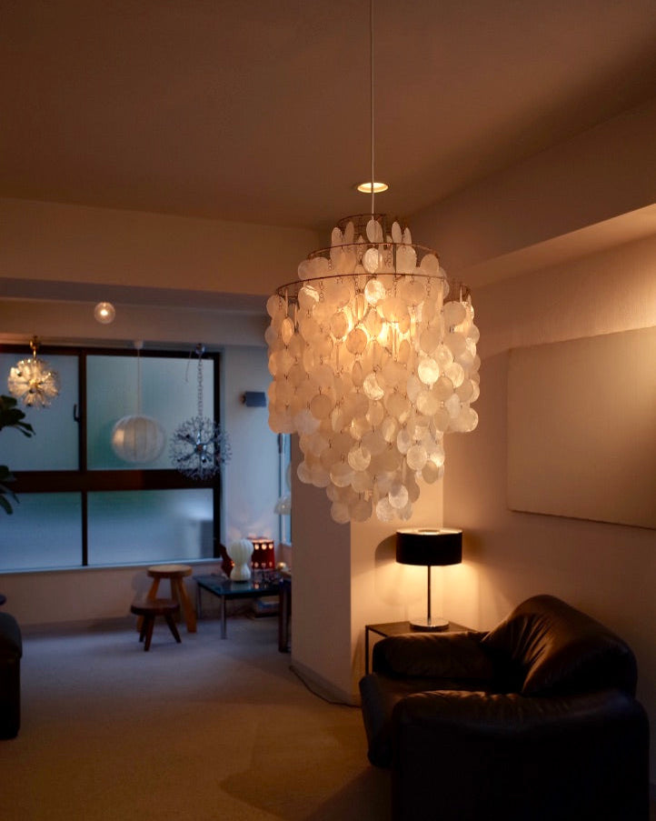 Verner Panton “Fun 1DM” Pendant Lamp J. Lüber Switzerland 1960s