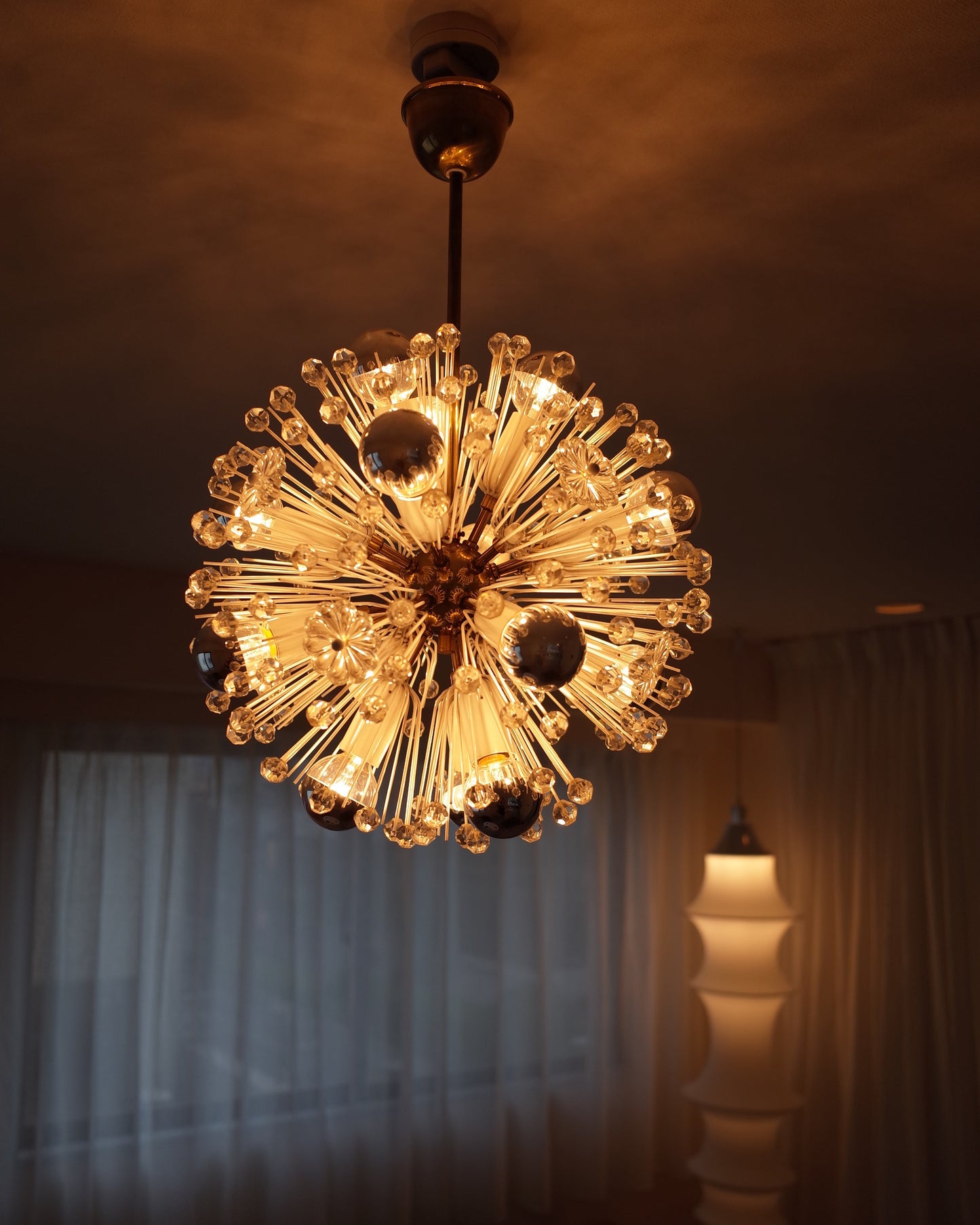 Rupert Nikoll - Emil Stejnar - Sputnik Snowball - Large 14 lights 1950s