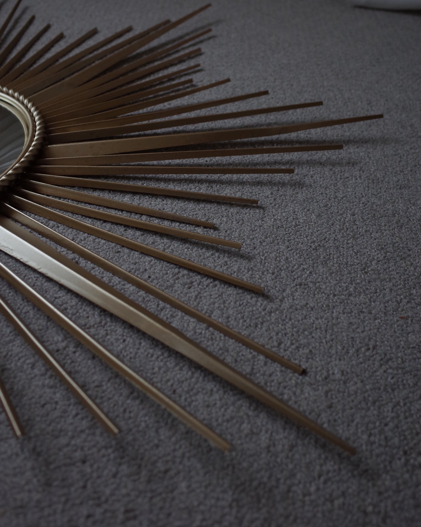 Chaty Vallauris – “Witch Mirror” France, 1960s XXL - Ø95cm