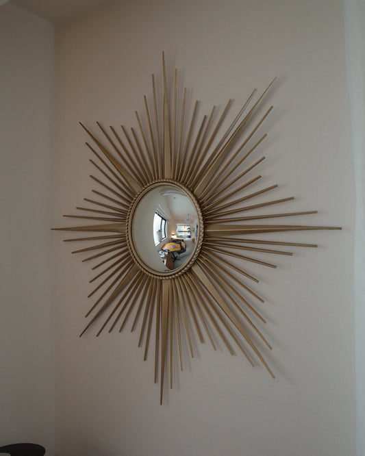 Chaty Vallauris – “Witch Mirror” France, 1960s XXL - Ø95cm