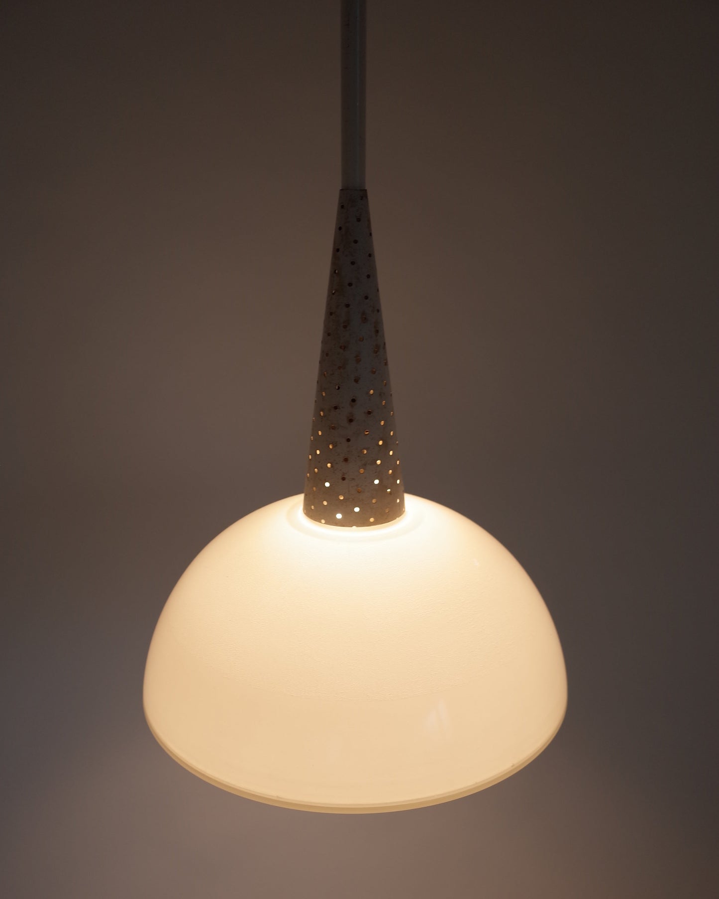 HOLOPHANE long lamp by mathieu mategot 1950s
