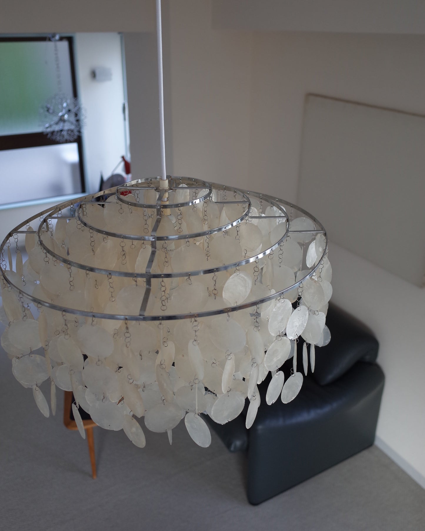 Verner Panton “Fun 10DM” Pendant Lamp J. Lüber Switzerland 1960s