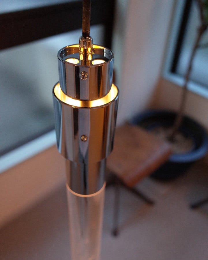 Angelo Mangiarotti - Conductor of Light - Metal, chrome, acrylic