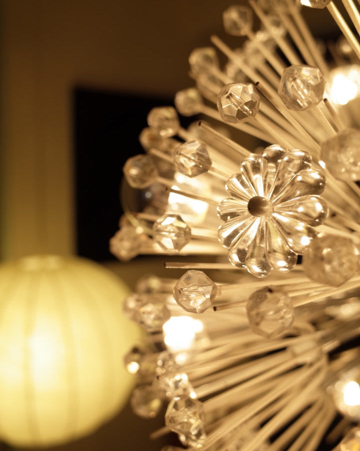 Rupert Nikoll - Emil Stejnar - Sputnik Snowball - Large 16 lights 1950s