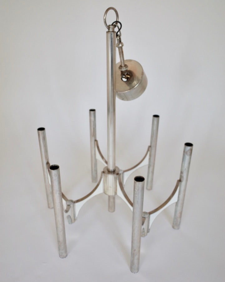 Gaetano Sciolari Model-105 Chandelier 1970s