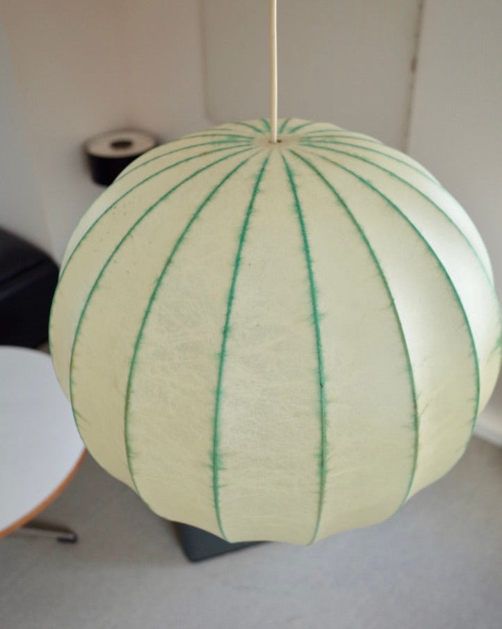Goldkant Leuchten Germany - Friedel Wauer Cocoon lamp XL 1970s Ø50cm