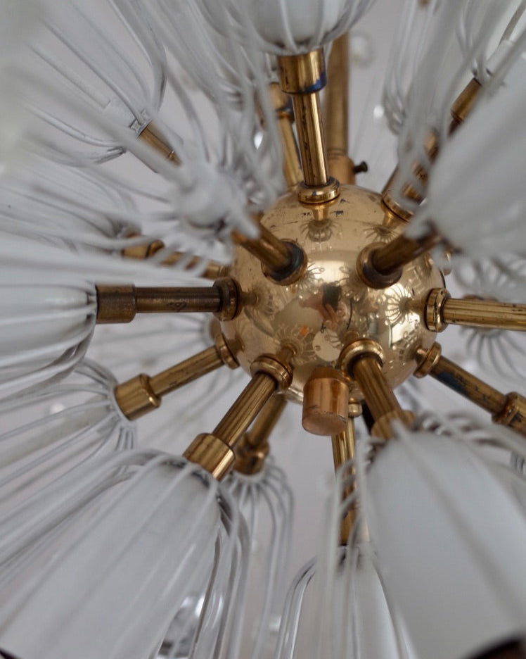 Rupert Nikoll - Emil Stejnar - Sputnik Snowball - Large 14 lights 1950s