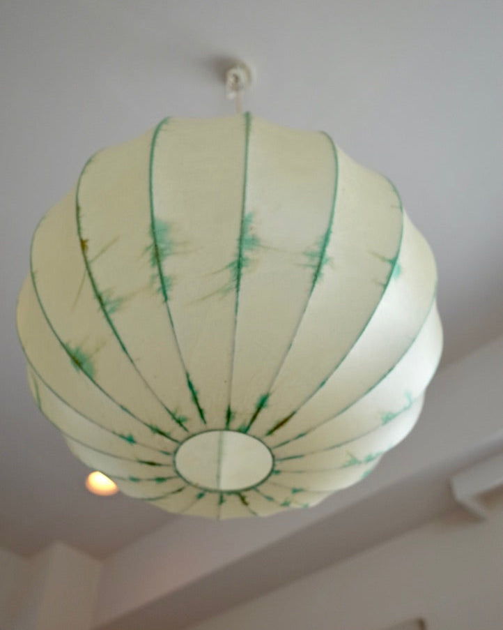 Goldkant Leuchten Germany - Friedel Wauer Cocoon lamp XL 1970s Ø50cm