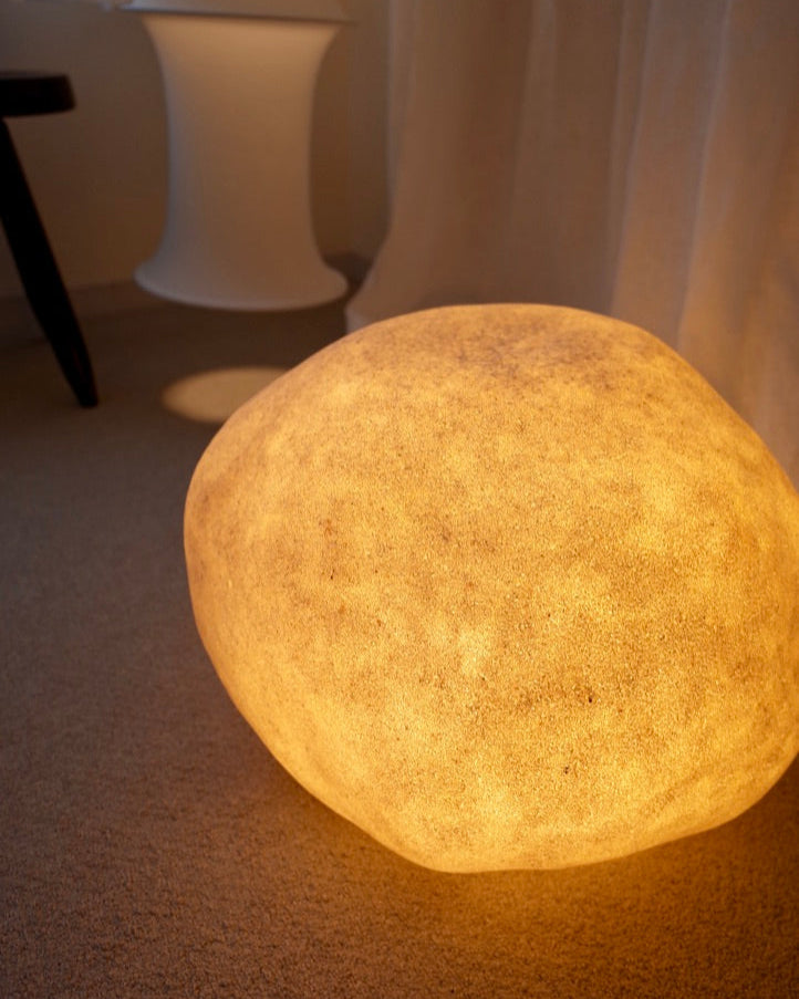 檀香座球 Dora Lamp- Atelier A - Andre Cazenave 1969 – Budista Antiques