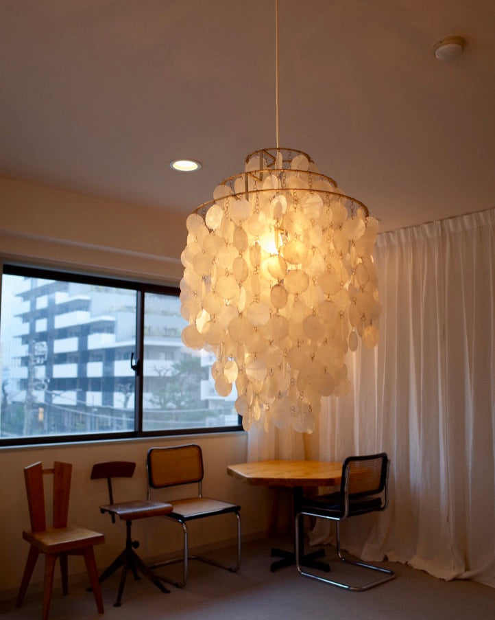 Verner Panton “Fun 1DM” Pendant Lamp J. Lüber Switzerland 1960s