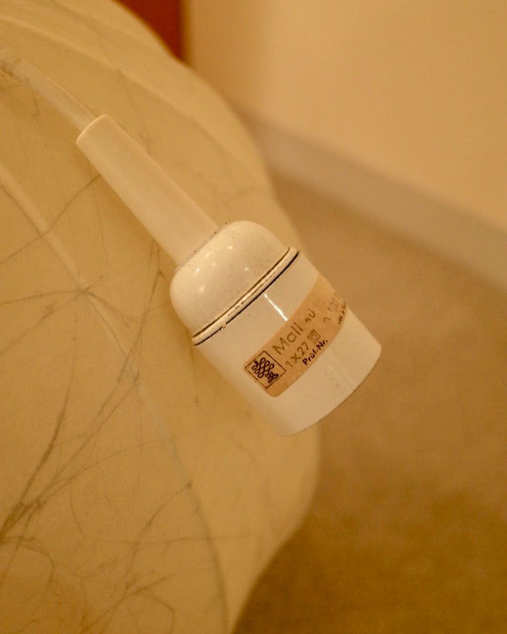 Goldkant Leuchten Germany - Friedel Wauer Cocoon lamp 1970s Ø40cm ②