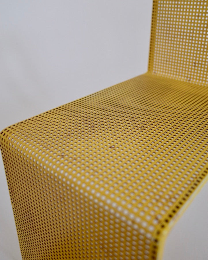 Mathieu Matégot Book Shelf “DÉDAL” 1956 Yellow