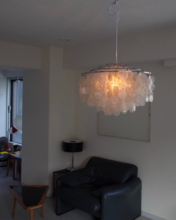 Verner Panton “Fun 10DM” Pendant Lamp J. Lüber Switzerland 1960s