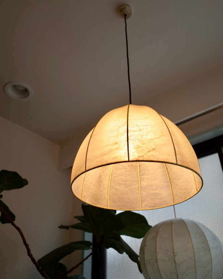 Goldkant Leuchten Germany - Friedel Wauer Cocoon shade lamp 1970s