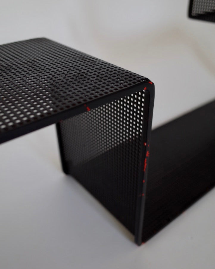 Mathieu Matégot Book Shelf “DÉDAL” 1956 Black