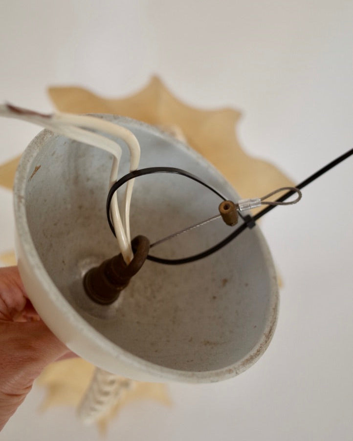 Cocoon Pendant Light Italy 1960s