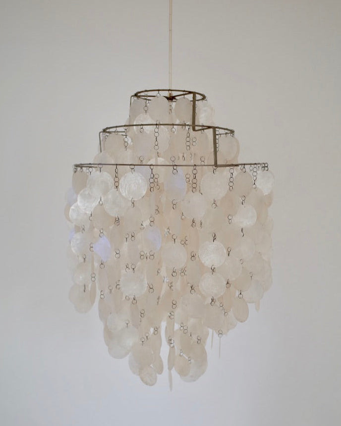 Verner Panton “Fun 1DM” Pendant Lamp J. Lüber Switzerland 1960s