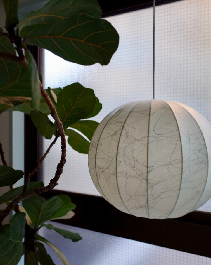 Goldkant Leuchten Germany - Friedel Wauer Cocoon lamp 1970s Ø40cm ②