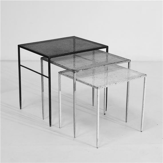Mathieu Mategot Nesting Tables 1953