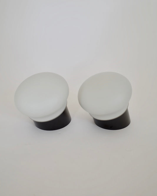 Raak Amsterdam Wall Lamp Pair 1970s Selected by Charlotte Perriand at Les Arcs 1800