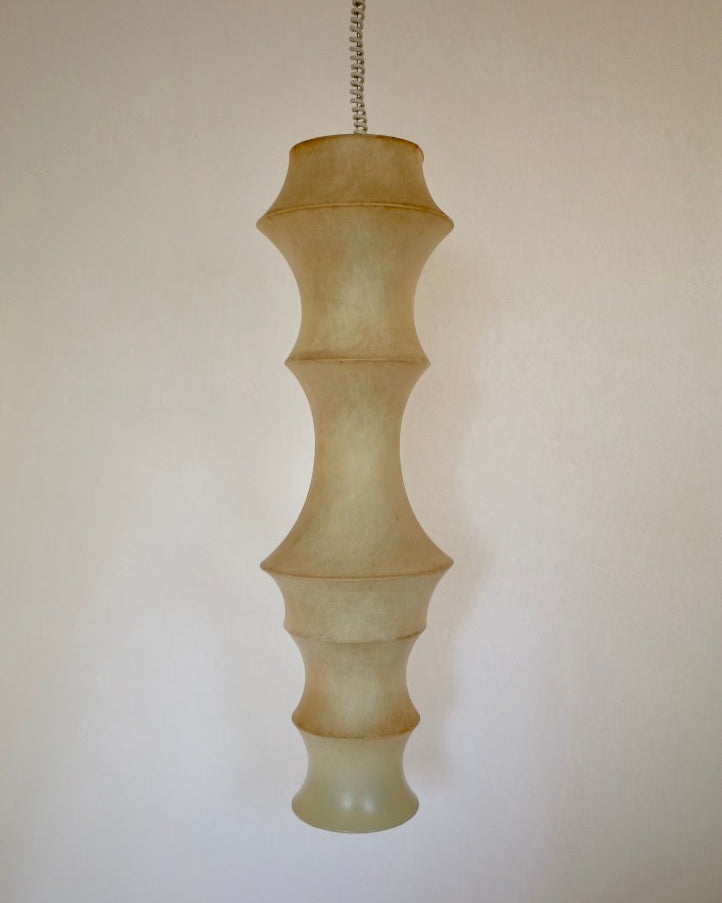Cocoon Totem Pendant Light Italy 1960s