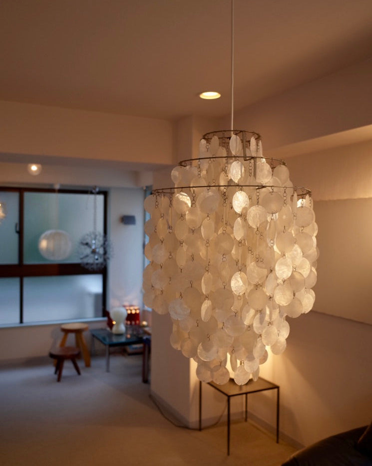 Verner Panton “Fun 1DM” Pendant Lamp J. Lüber Switzerland 1960s