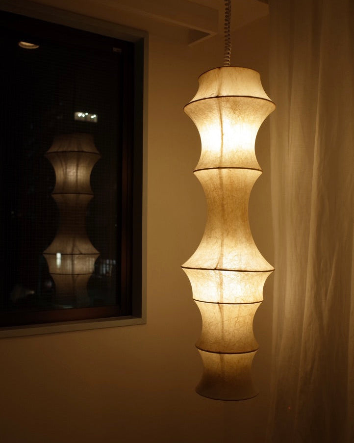 Cocoon Totem Pendant Light Italy 1960s