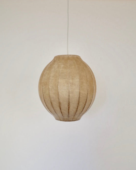Vintage Italy cocoon oval shade 1960s