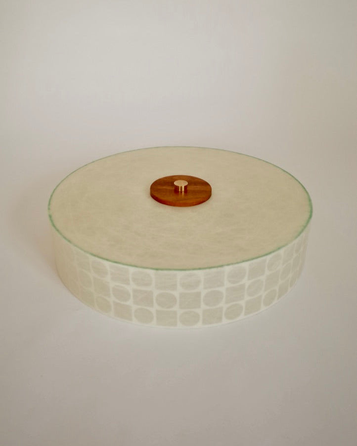 Goldkant Leuchten - Friedel Wauer Cocoon Ceiling Lamp Germany 1980s