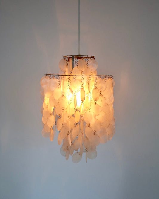 Verner Panton “Fun 2DM” Pendant Lamp J. Lüber Switzerland 1960s