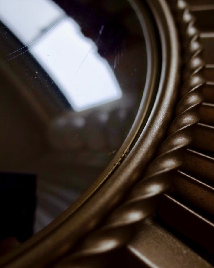 Chaty Vallauris – “Witch Mirror” France, 1960s XXL - Ø95cm