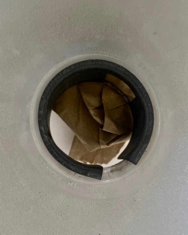 HOLOPHANE lamp by mathieu mategot 1950s