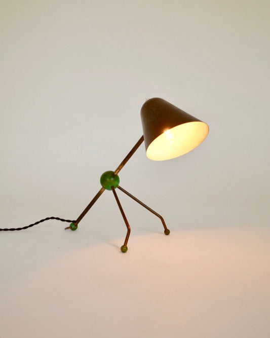 Otto Kolb Tripod Table Lamp Germany 1950s