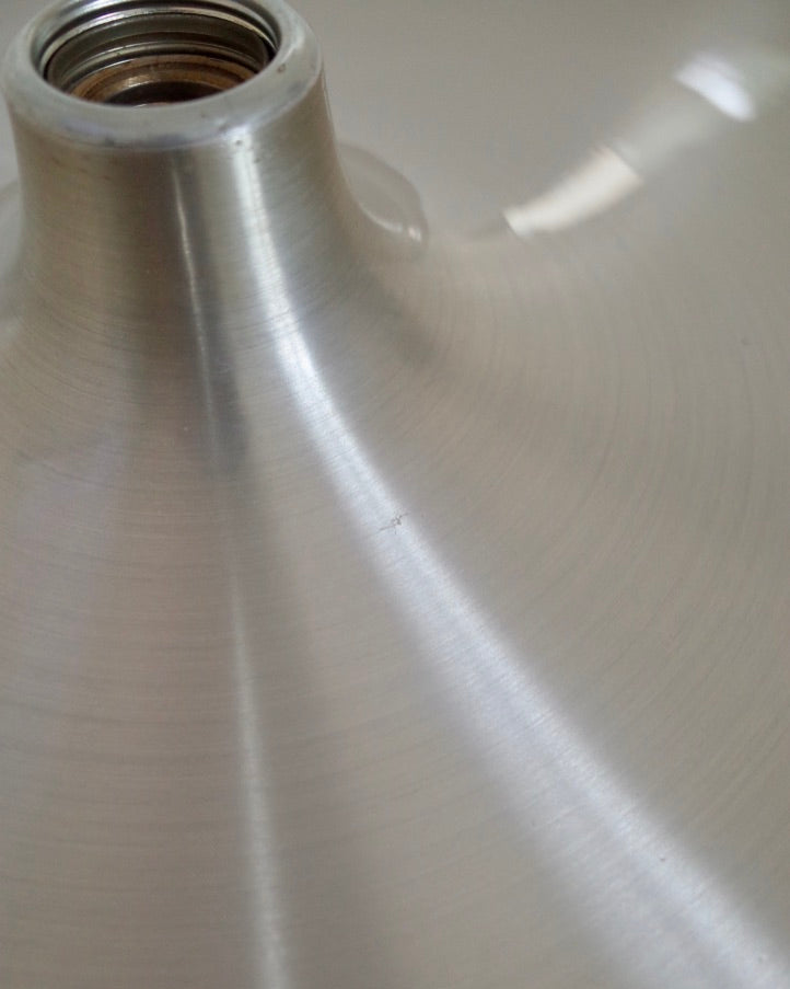 Charlotte perriand Aluminum Wall lamp for Les Arcs HONSEL 1960s  50cm