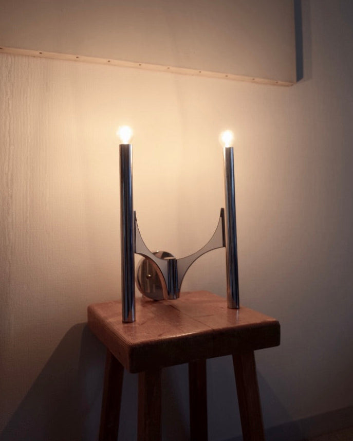 Gaetano Sciolari Model-105 Wall Lamps 1970s Pair set