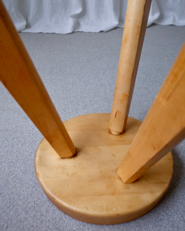 Charlotte Perriand Meribel SNDOZ Stool Les Arcs 1970s