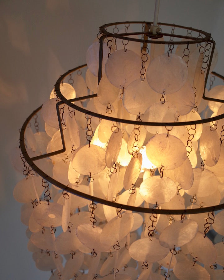 Verner Panton “Fun 1DM” Pendant Lamp J. Lüber Switzerland 1960s