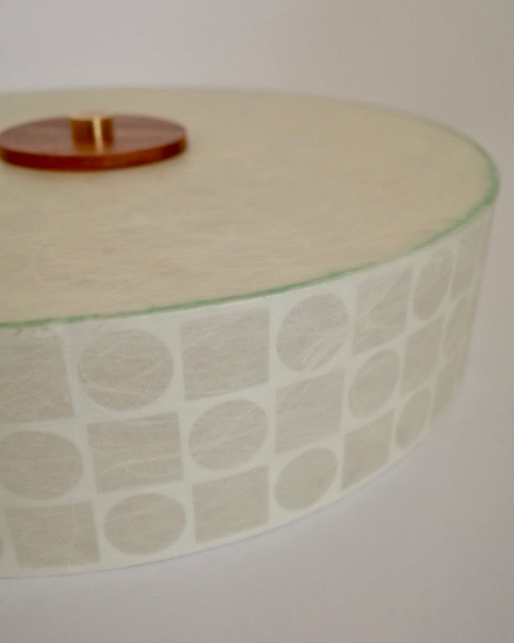 Goldkant Leuchten - Friedel Wauer Cocoon Ceiling Lamp Germany 1980s