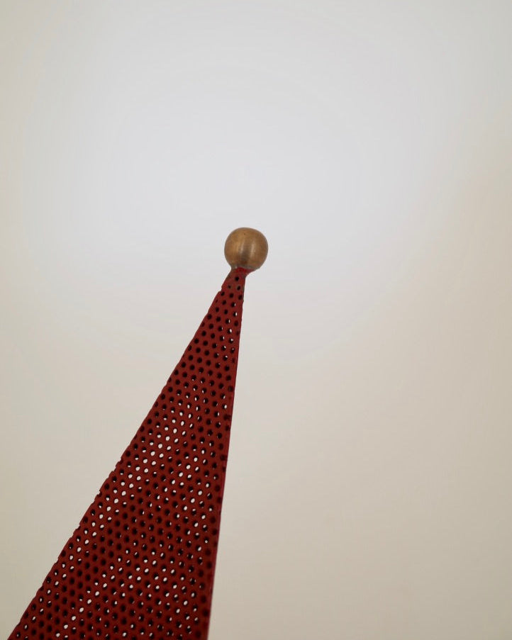 Mathieu Mategot ‘Baghdad’ Lamp 1954s Red
