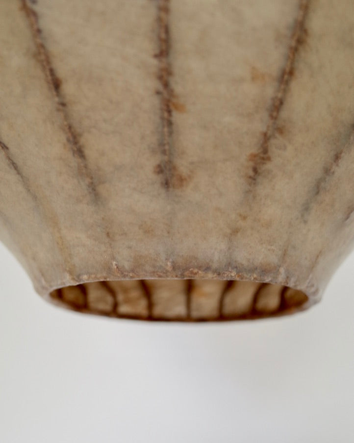 Vintage Italy cocoon oval shade 1960s