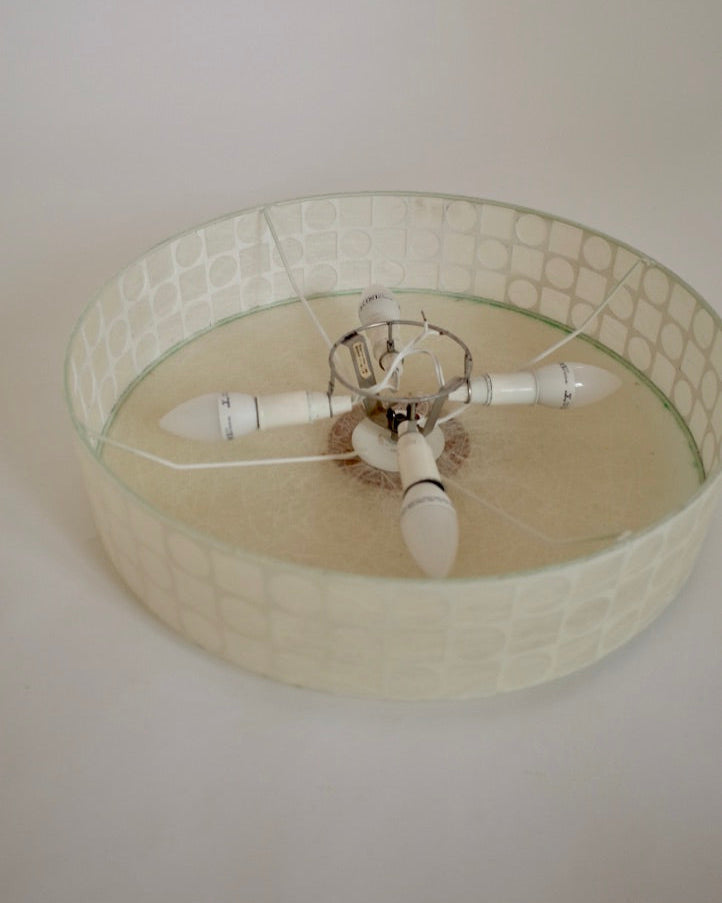 Goldkant Leuchten - Friedel Wauer Cocoon Ceiling Lamp Germany 1980s