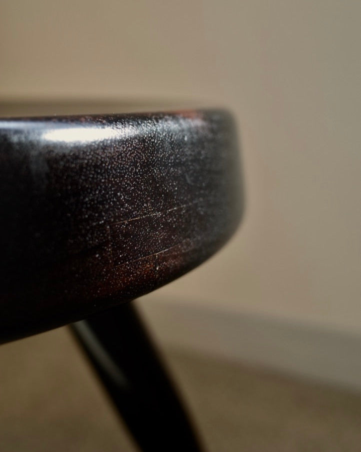 Charlotte Perriand Berger Black Stool 1950s