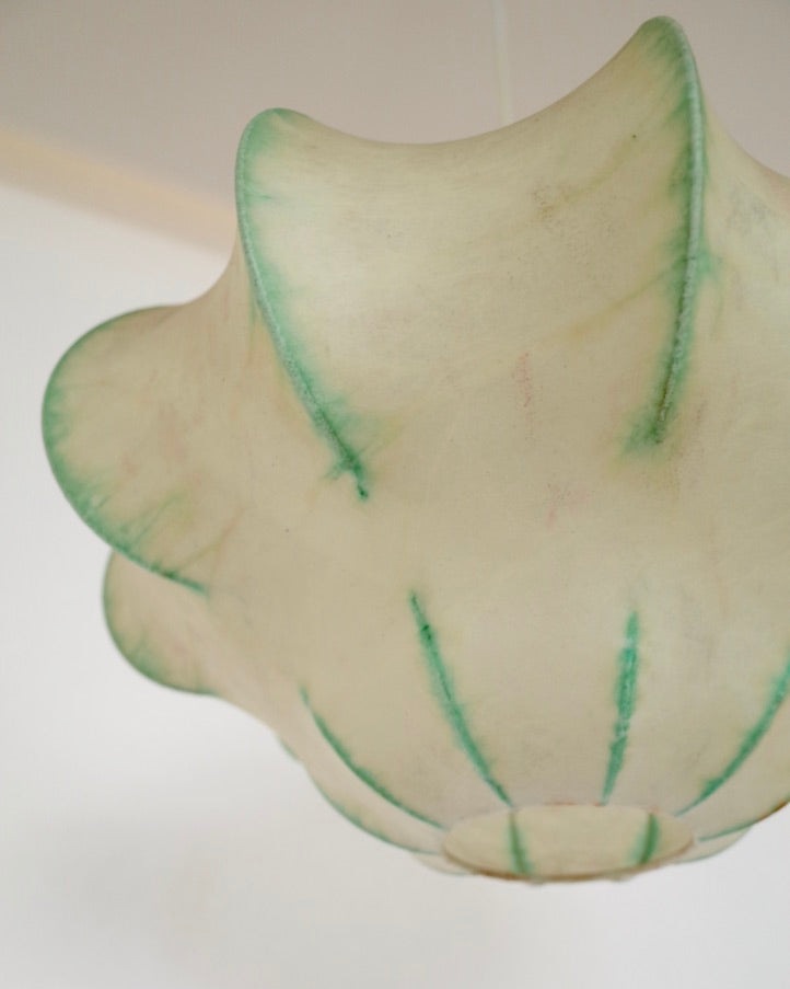 Goldkant Leuchten Friedel Wauer Cocoon Pendant Lamp Germany 1970s