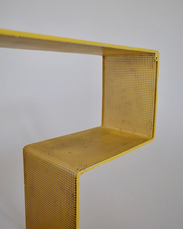Mathieu Matégot Book Shelf “DÉDAL” 1956 Yellow