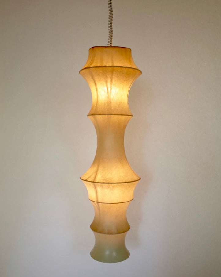 Cocoon Totem Pendant Light Italy 1960s