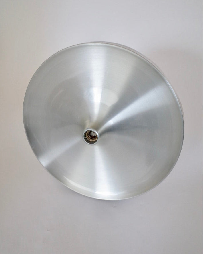 Charlotte perriand Aluminum Wall lamp for Les Arcs HONSEL 1960s  50cm